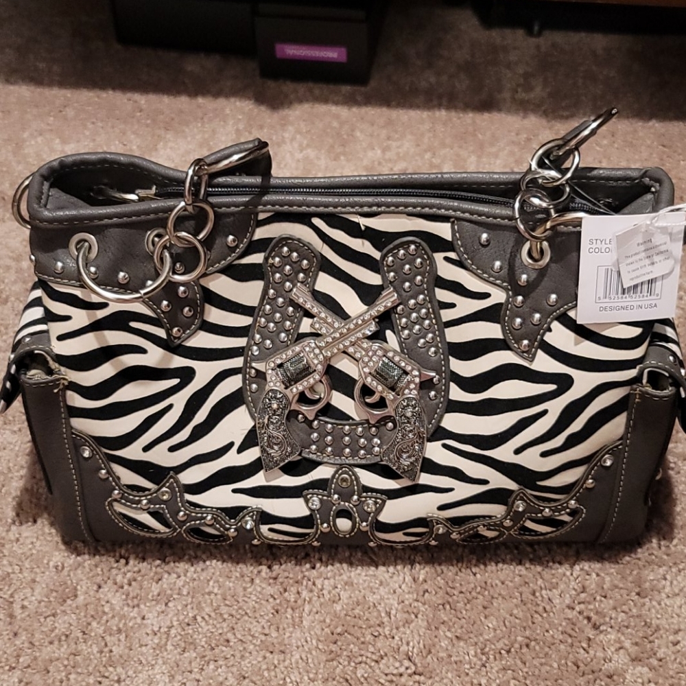 Nwt rhinestone pocketbook